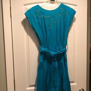 Turquoise BG Street Dress